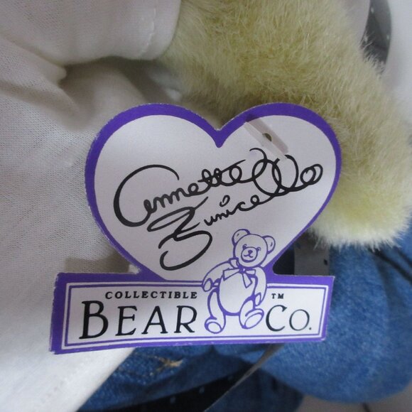 NIB Annette Funicello Jackie The Film Editor Designer Teddy Bear Jointed W/ COA - Picture 3 of 6